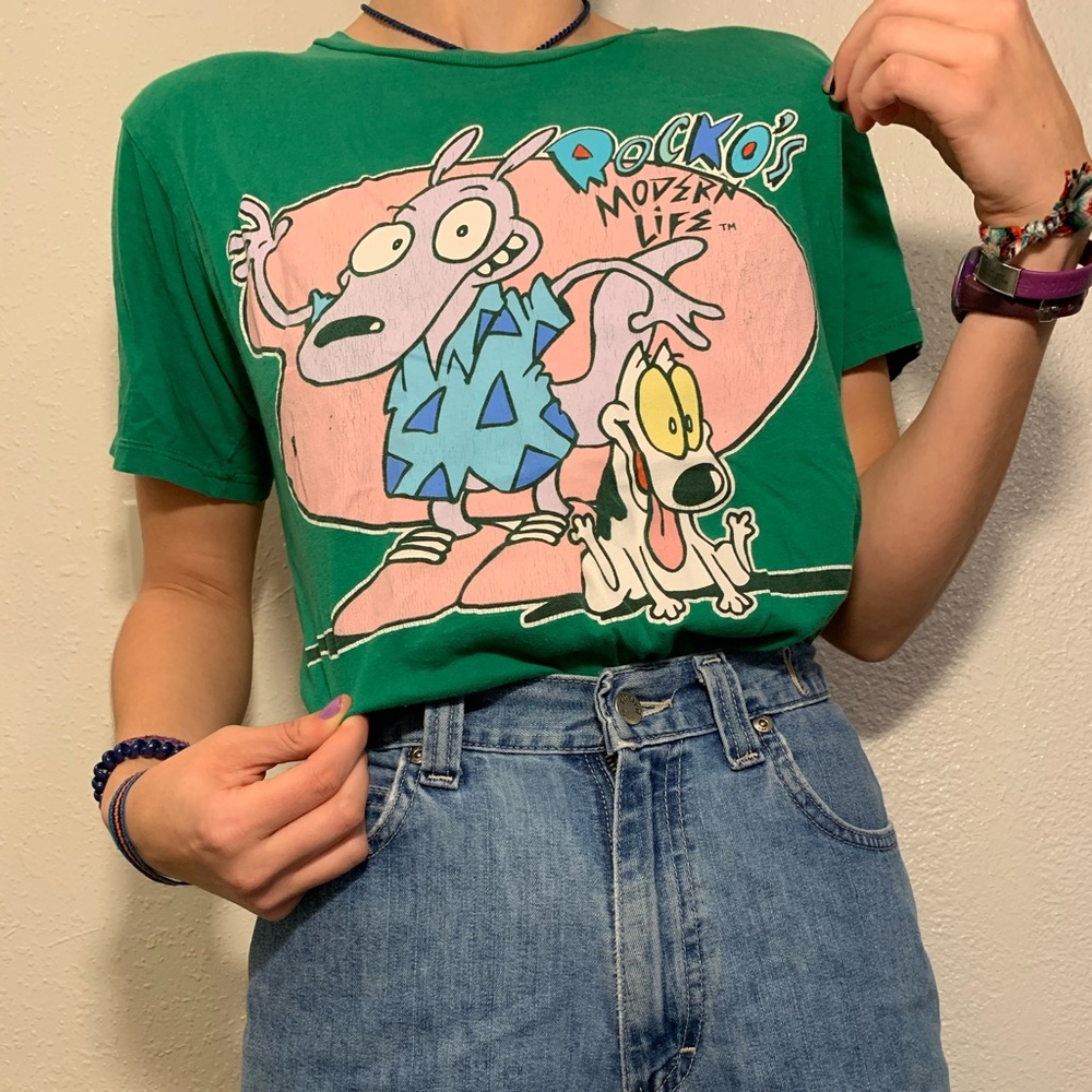 ❌❌SOLD❌❌ Vintage Rocko’s Modern Life T-Shirt